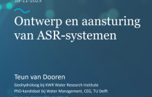 Opname COASTAR webinar 2: ontwerp en aanleg van putten voor ondergrondse waterberging