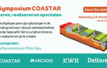 Meld je aan: maandag 24 oktober 2022 COASTAR-symposium leren, realiseren en opschalen